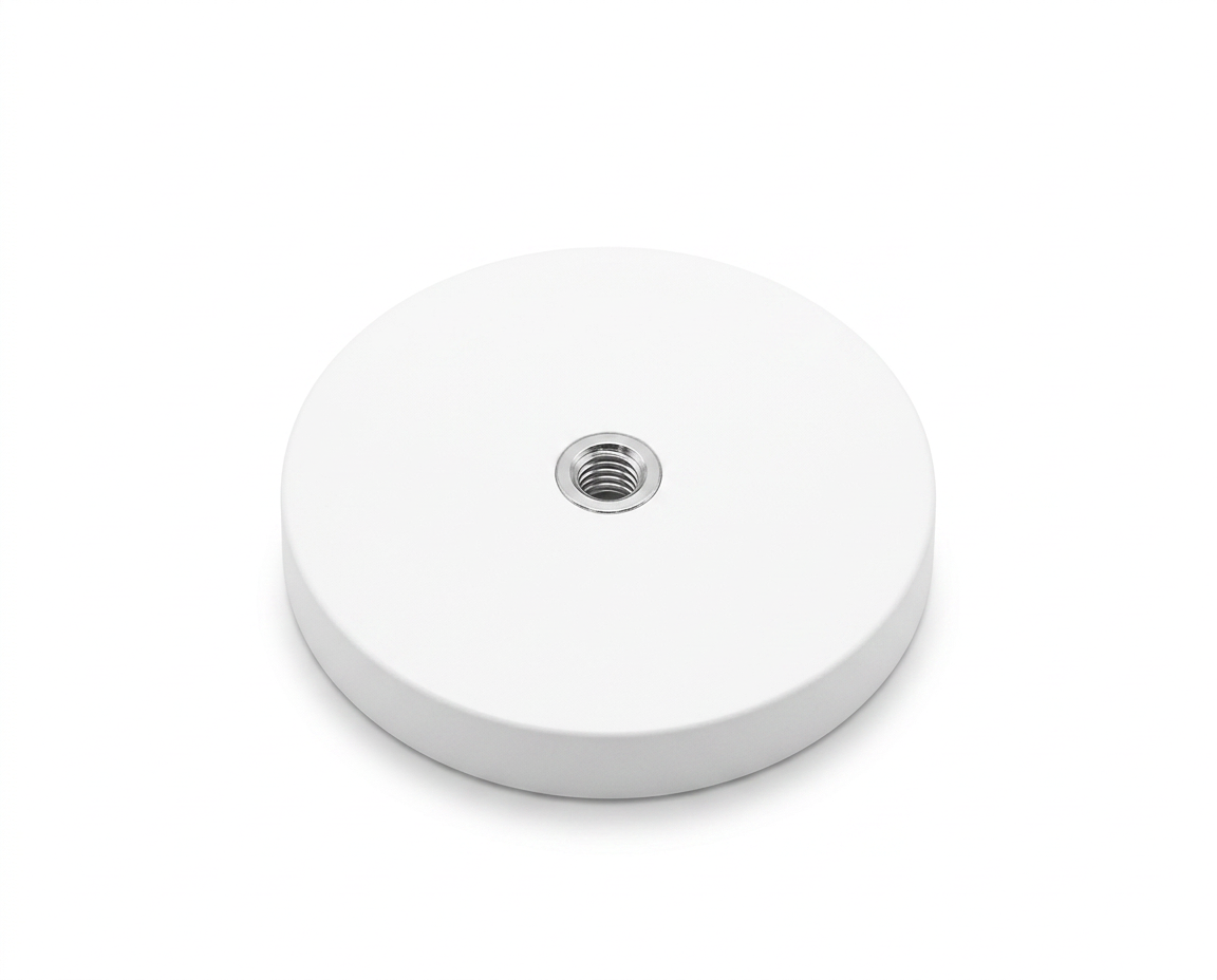 Gummierte Magnete
