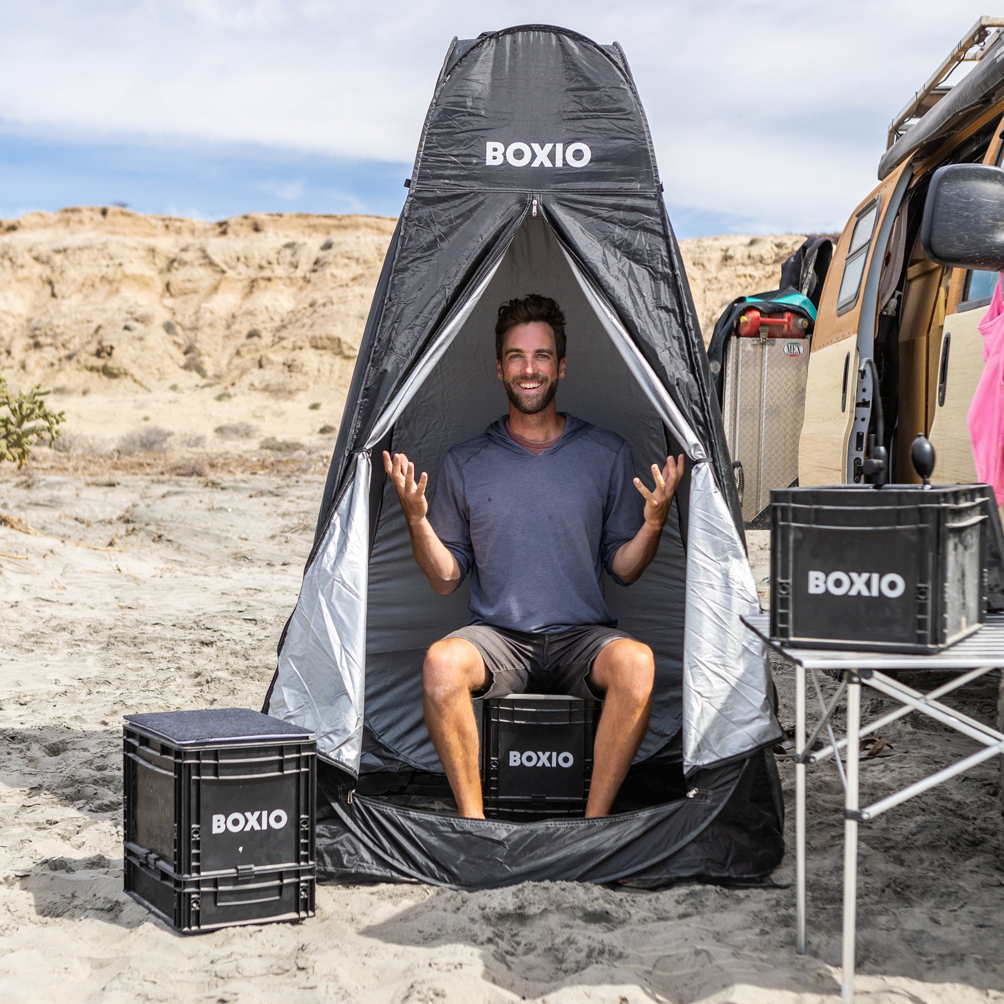 BOXIO TENT • Dusch- und Toilettenzelt