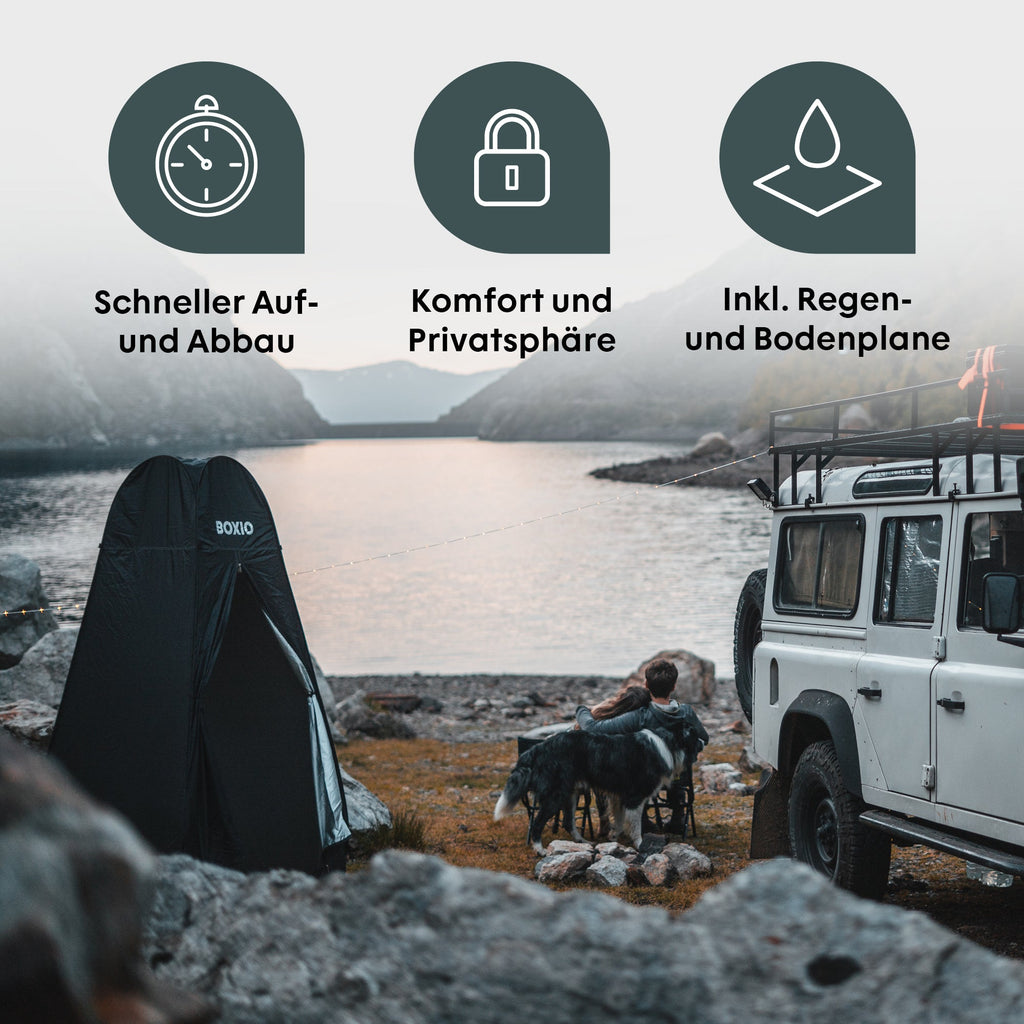 BOXIO TENT Dusch- und Toilettenzelt