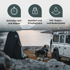 BOXIO TENT Dusch- und Toilettenzelt