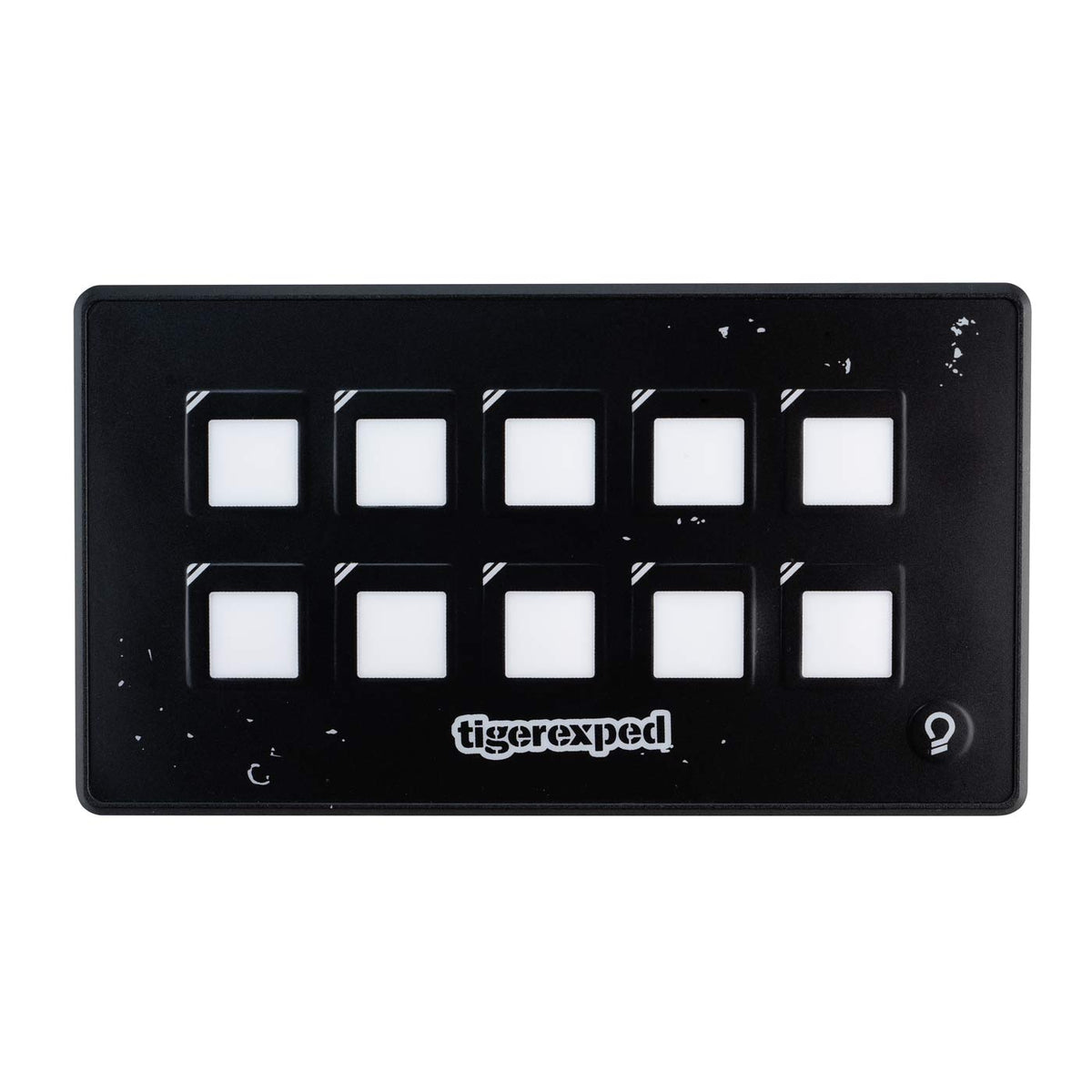 Schalttafel mit Bedienpanel und App-Steuerung