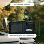 BOXIO WASH MAX+ Camping Waschbecken und Wasserfilter-System