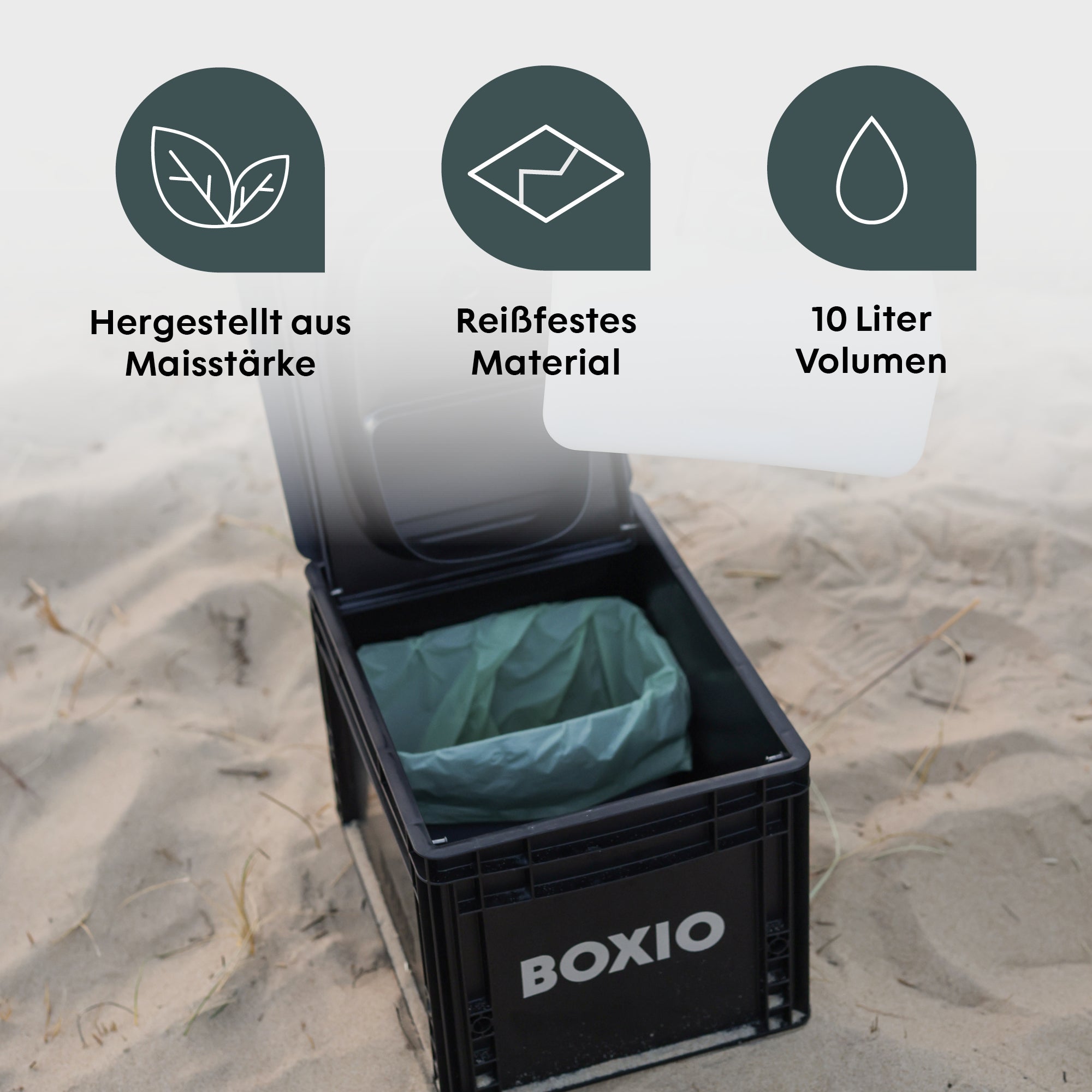 BOXIO BAG BUNDLE Kompostierbare Müllbeutel