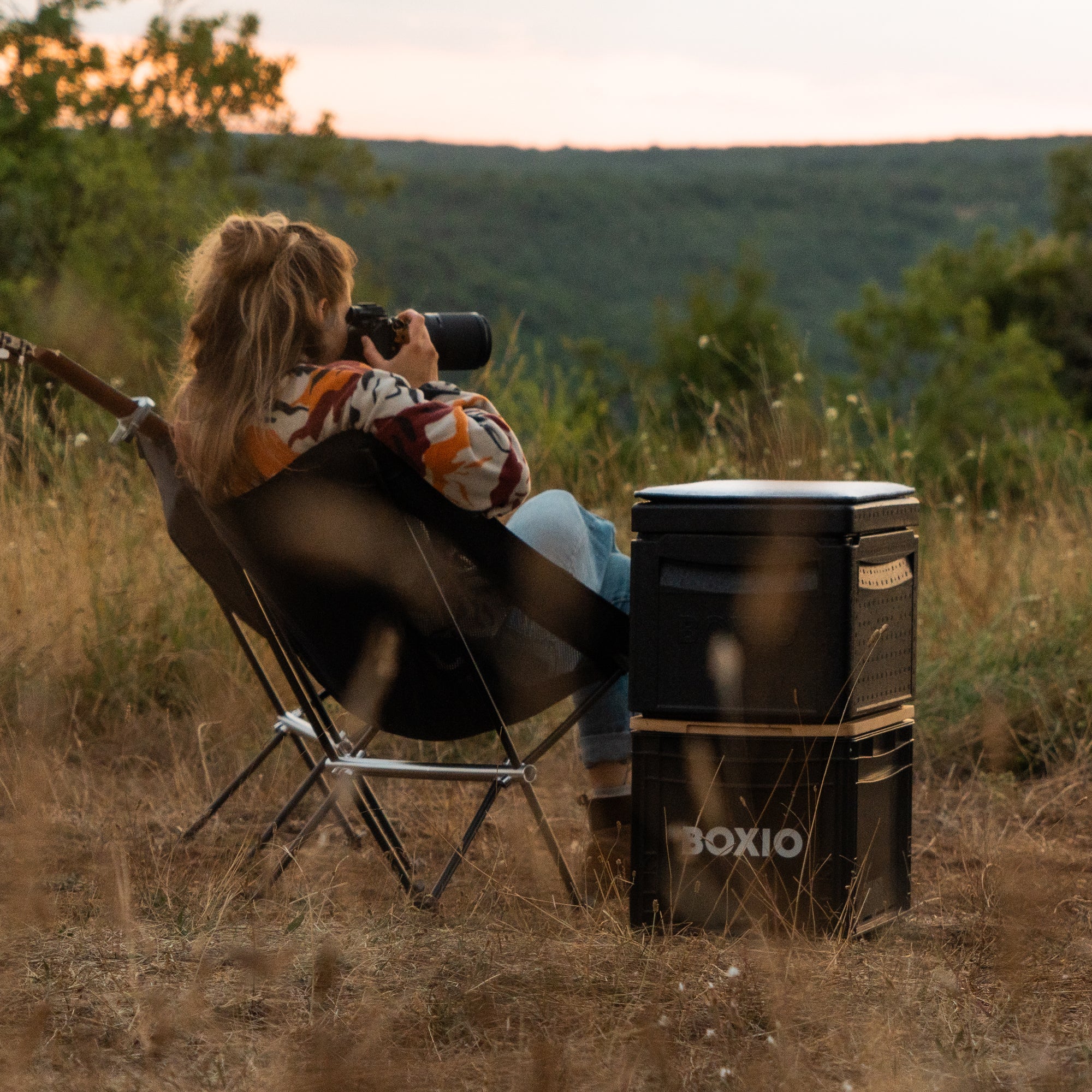 BOXIO CHAIR I ultraleichter Campingstuhl