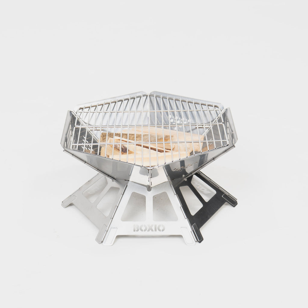 BOXIO FIRE I Feuerschale mit Grill