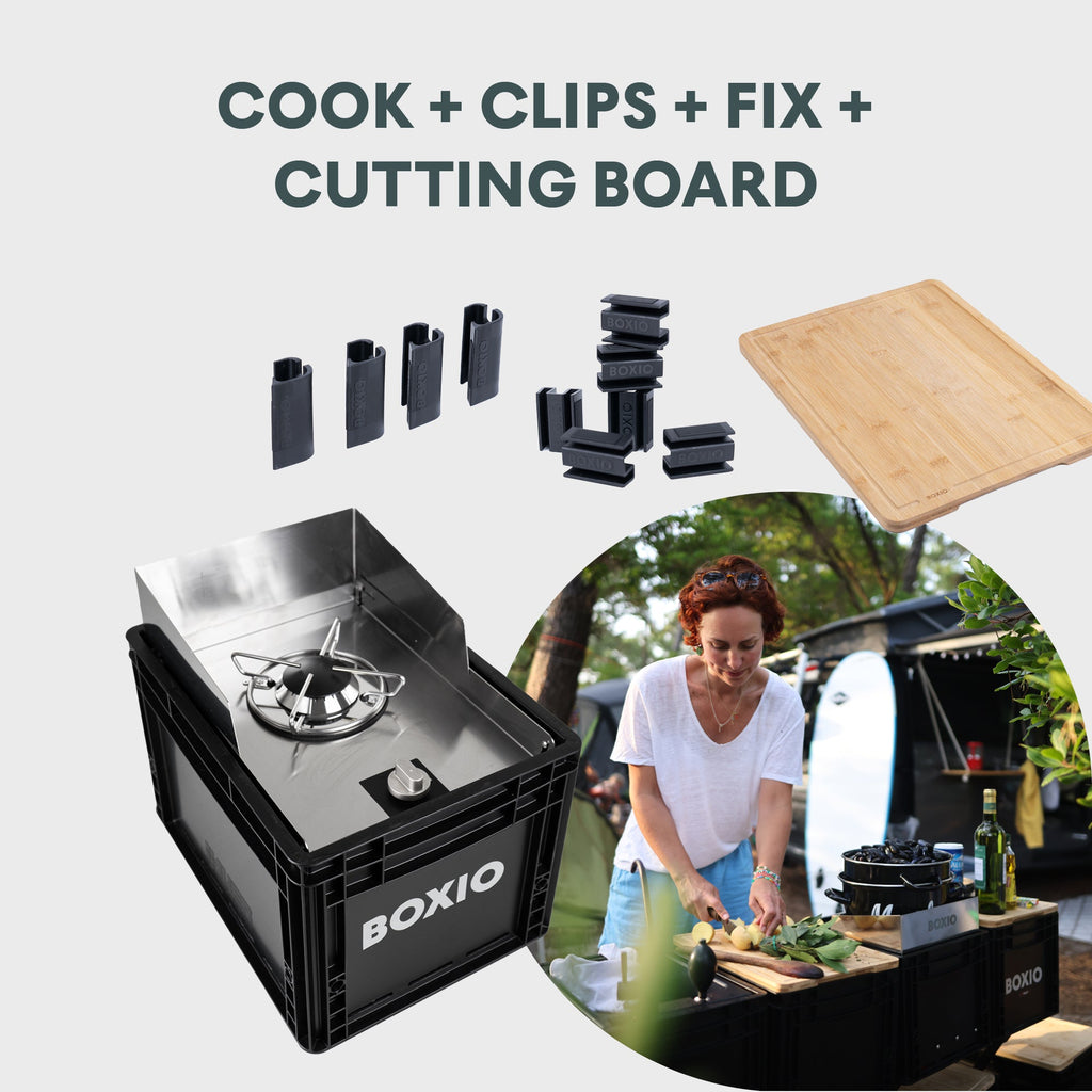 BOXIO KITCHEN PLUS Outdoorküche mit Stehhöhe