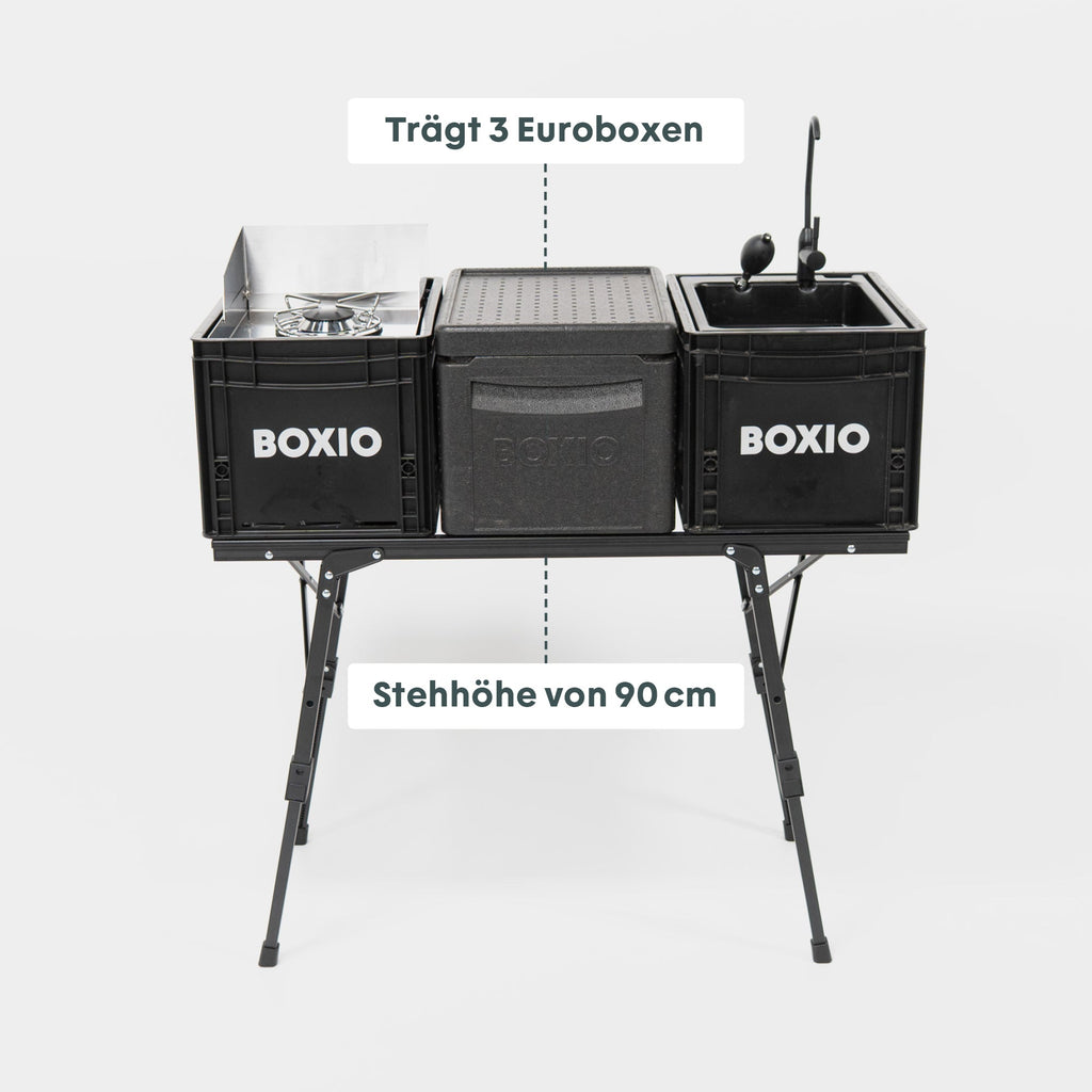 BOXIO KITCHEN PLUS Outdoorküche mit Stehhöhe