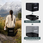 BOXIO SANITARY PLUS • Mobiles Badezimmer mit TENT