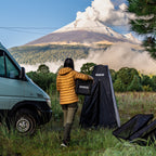 BOXIO SANITARY PLUS • Mobiles Badezimmer mit TENT