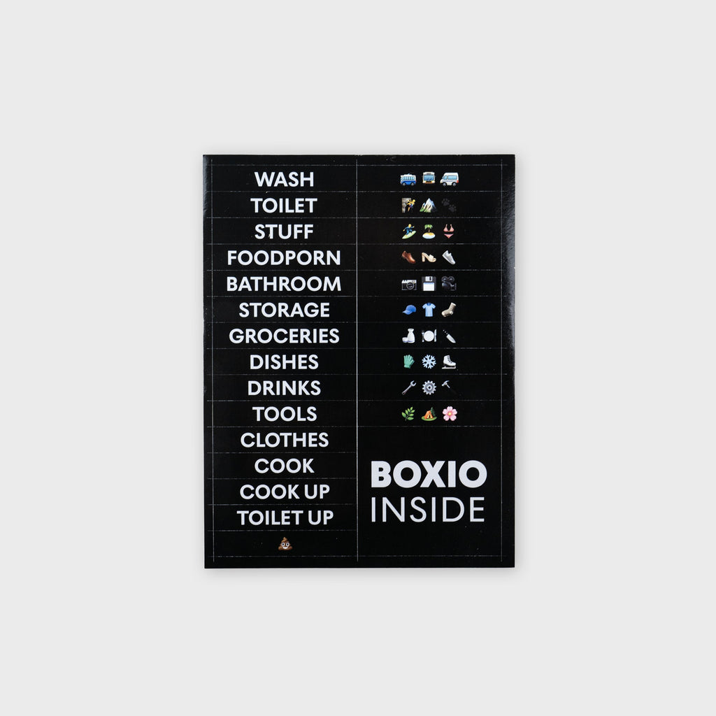 BOXIO - STICKERS | Aufkleber