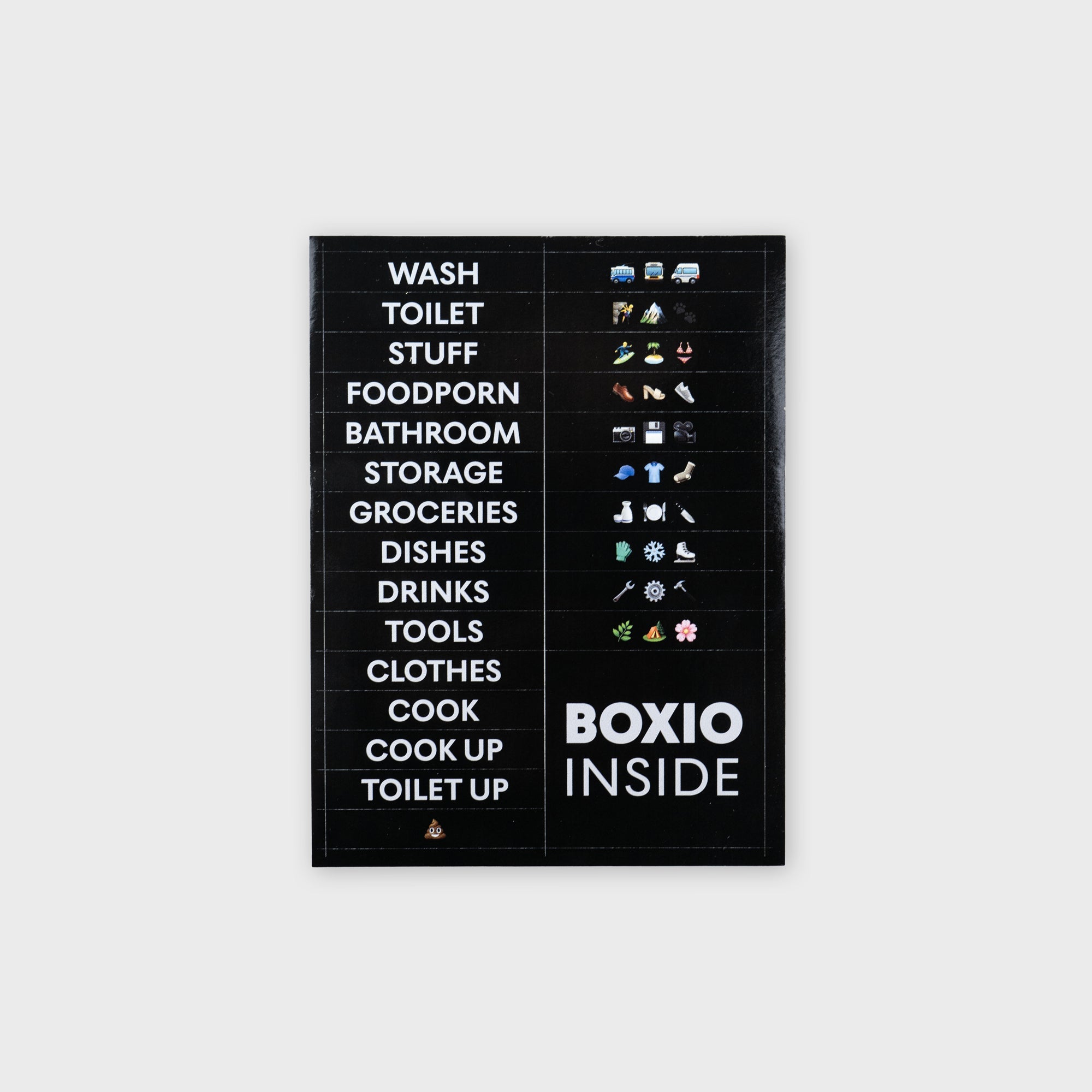 BOXIO - STICKERS | Aufkleber