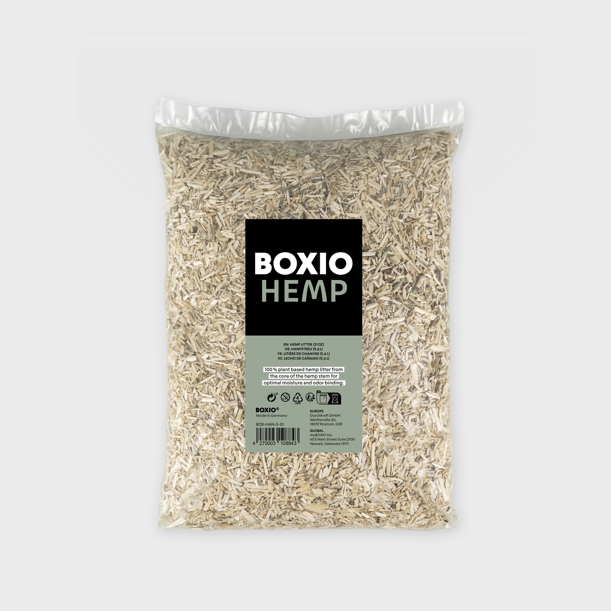 BOXIO HEMP Hanfstreu