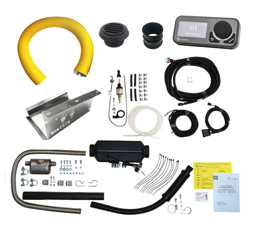 Autoterm Air 2D mit VW T5/T6 Einbaukit