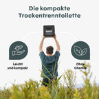BOXIO TOILET Trenntoilette im Euroboxformat