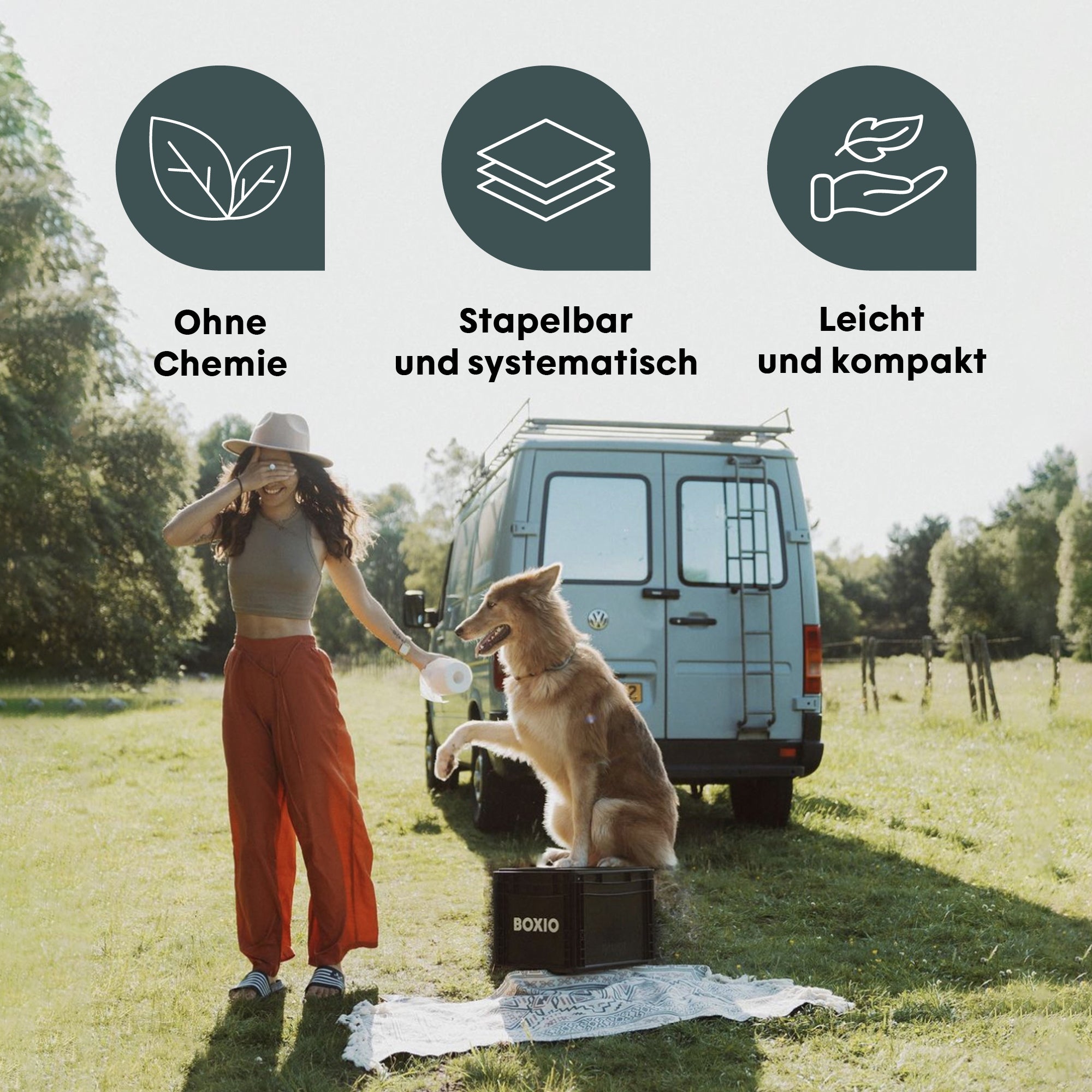 BOXIO TOILET PLUS Trenntoilette mit Starterset