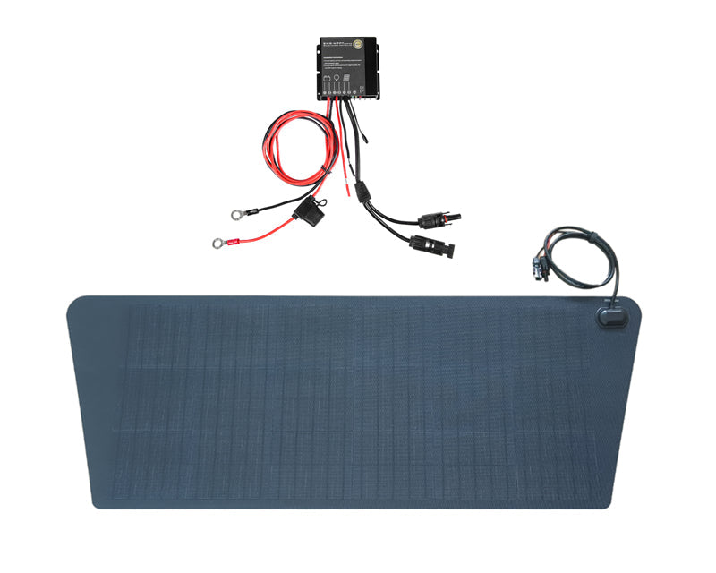 80 W Solarpanel für VW T5/T6 Motorhaube